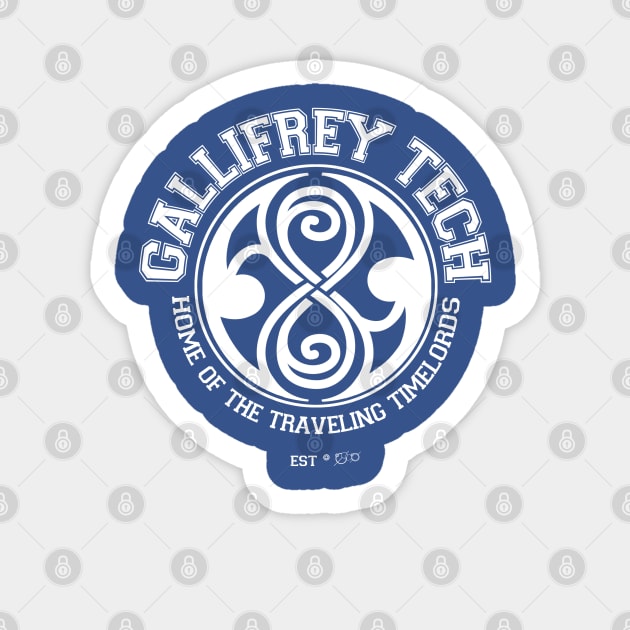 Gallifrey Tech - College Wear 01 Sticker by pbarbalios